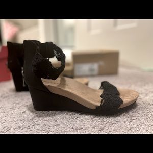 Lucky Brand Wedge sandal.